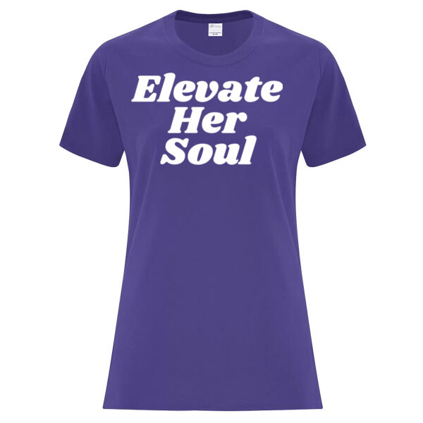 Elevate Her Soul Ladies' Cotton T-Shirt Thumbnail